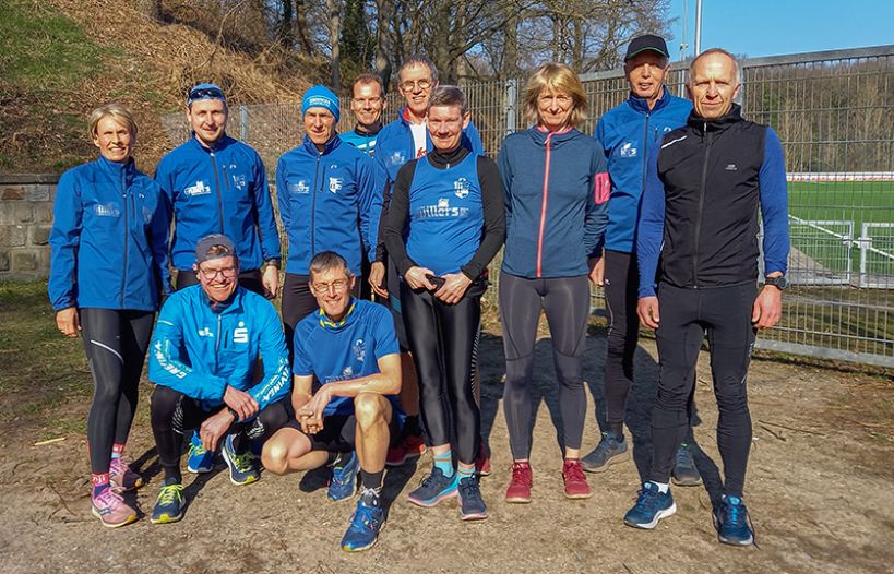 Altenrheiner starten mit Laufserie