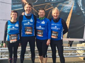 SCA-Quartett beim Enschede-Marathon dabei