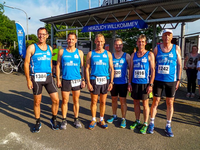 Hagen Schossig Altersklassensieger beim Neuenkirchener Volkslauf
