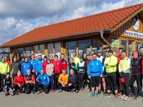Altenrheiner bei Eröffnung der Laufsaison in Spelle