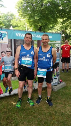 Guthier-Geier und te Wildt vertreten den SCA beim Halbmarathon in Gelsenkirchen
