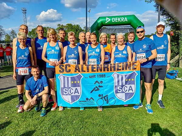 Schnelle Altenrheiner beim Teekottenlauf in Emsdetten