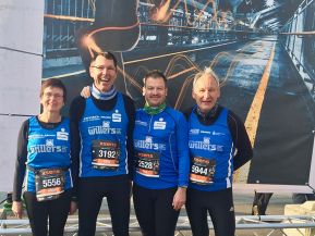 SCA-Quartett beim Enschede-Marathon dabei