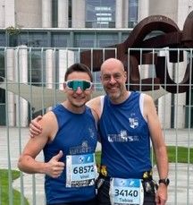 SCA-Duo beim Berlin Marathon am Start