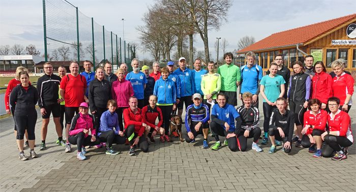 Eröffnung der Laufsaison in Spelle
