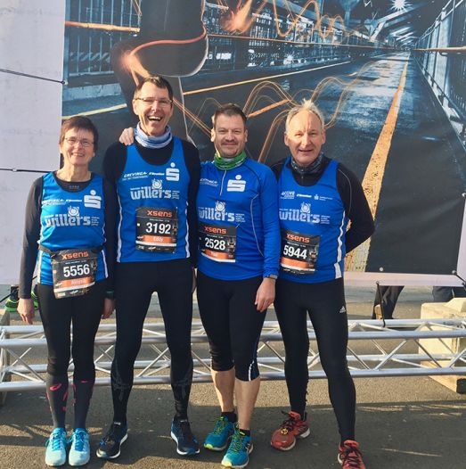 SCA-Quartett beim Enschede-Marathon dabei