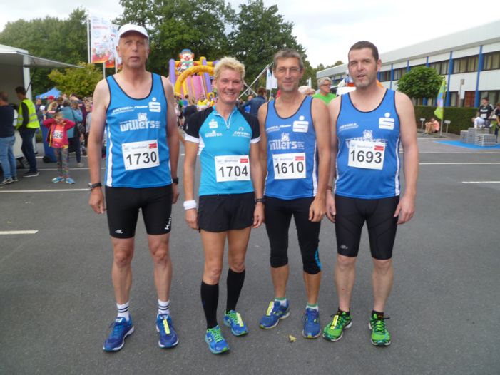 Hagen Schossig läuft 10 km in 41:21 Minuten beim Benefizlauf in Uffeln