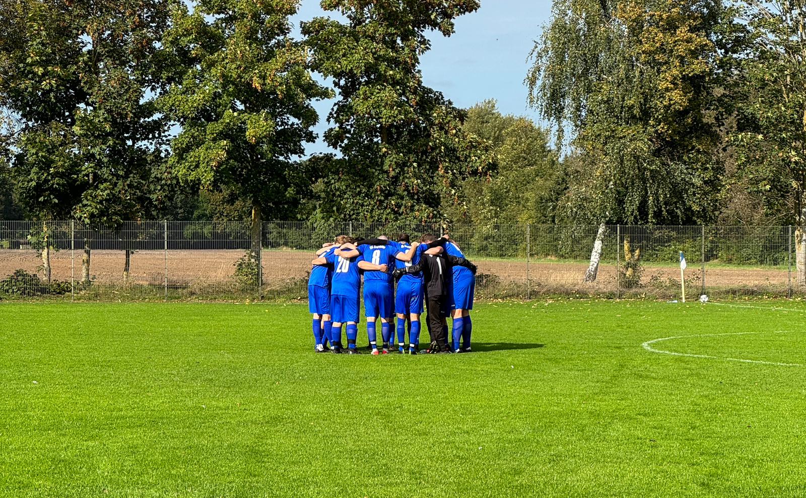 Teamspirit vor dem Anstoß