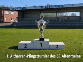 SC Altenrheine lädt zum ersten Altherren Pfingstturnier