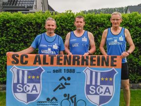 Altenrheiner Läufer laufen ihren eigenen Hamburg-Marathon