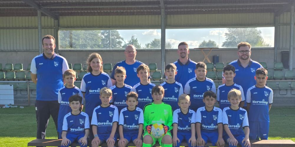 Neue Trikots für die U11 2 des SC Altenrheine