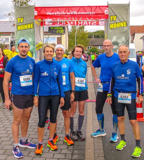 Schlammschlacht im Teutoburger Wald – flotte Straßenläufe in Nordwalde