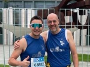 SCA-Duo beim Berlin Marathon am Start