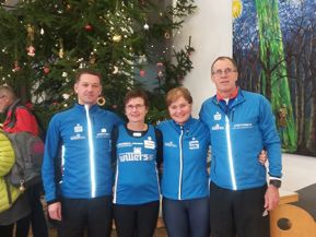 SCA-Ausdauersportler meistern erfolgreich etliche Höhenmeter beim Ravensberger Weihnachtscross