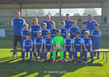 Neue Trikots für die U11 2 des SC Altenrheine