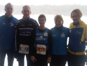 SCA-Sportler beim 46. Weihnachtscrosslauf in Ravensberg im Rahmen des Trail & Road Cups.