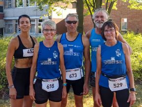 Schnelle Altenrheiner beim Hitzelauf in Spelle