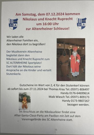 Nikolaus und Knecht Ruprecht 2024