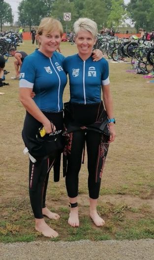 Triathlon in Vreden, Wesel und am Heidesee