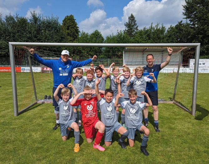 SC Altenrheine E2 mit furiosem Endspurt