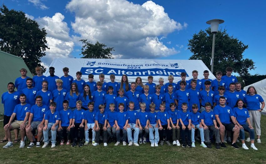 Jugendabteilung des SC Altenrheine erlebt einzigartiges Ferien-Event an der Ostsee