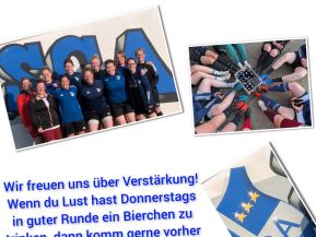 Ladies! Wir suchen Verstärkung!