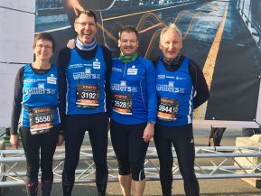 SCA-Quartett beim Enschede-Marathon dabei