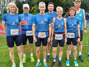 Alle Altenrheiner auf dem Siegertreppchen