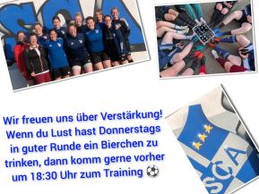 Ladies! Wir suchen Verstärkung!