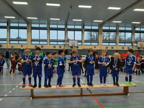 Siegerehrung für unsere F4 in Greven