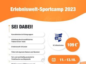 Erlebniswelt Sportcamp 2023