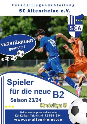 Auf der Suche nach jungen Spielern