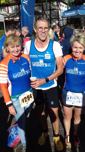 Birgit Bölker, Ingrid König und Manfred Ricklin nahmen gut trainiert und motiviert teil.