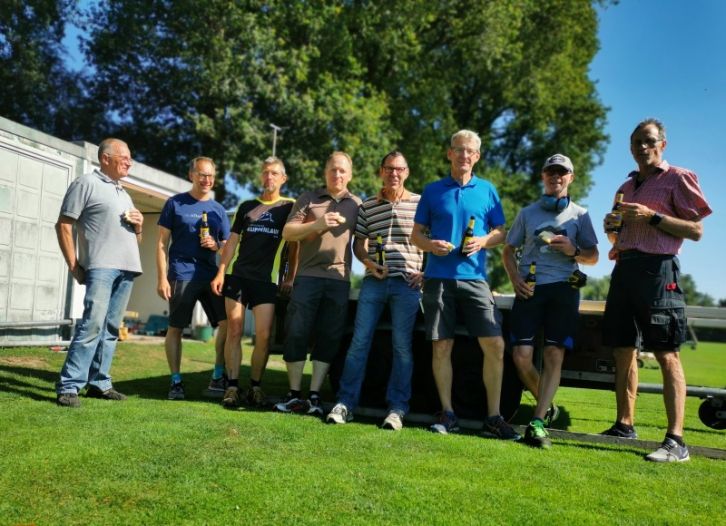 Die Fa. Brink&Funke aus Rheine sponsort Holzhütten