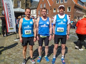 Plötzliche Hitze führt zu deutlich langsameren Zeiten beim Schüttorfer Citylauf