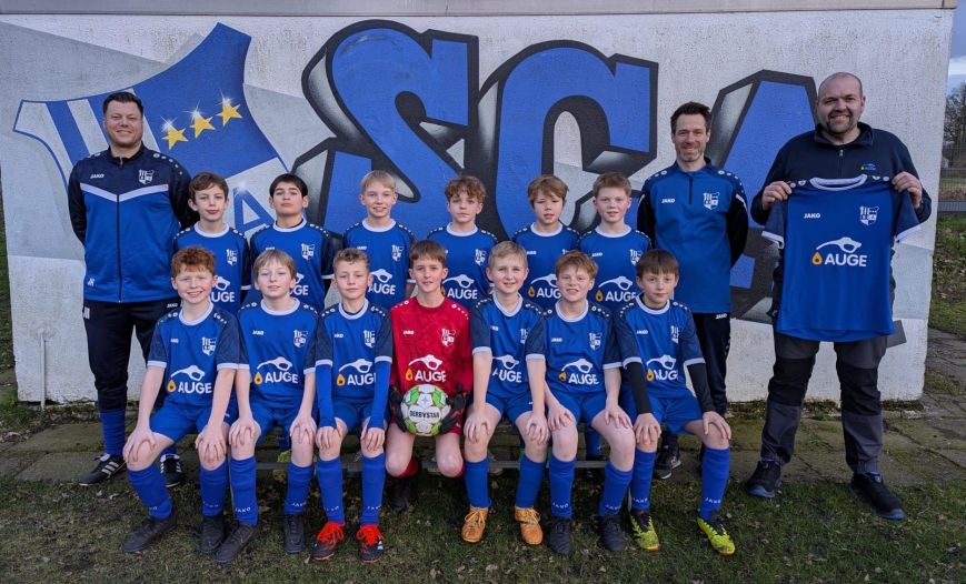 Unsere E1 wurden mit neuen Trikots ausgestattet