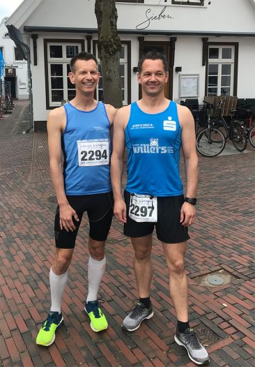 Wolff und Asche finishen erfolgreich beim Citylauf Lingen