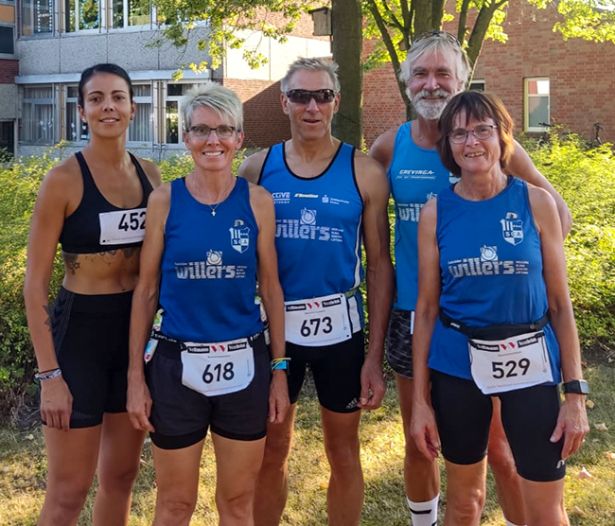 Schnelle Altenrheiner beim Hitzelauf in Spelle