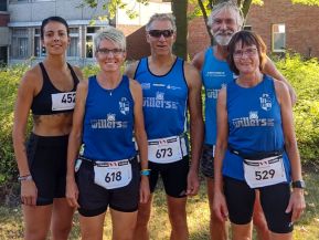 Schnelle Altenrheiner beim Hitzelauf in Spelle