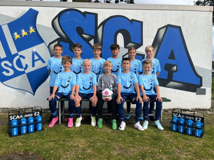 Starker Auftritt mit den neuen Trikots