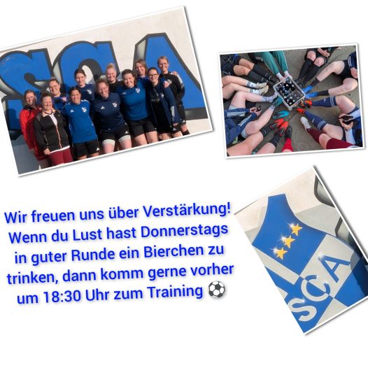 Ladies! Wir suchen Verstärkung!