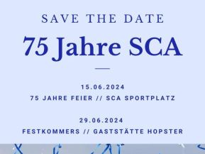 Der 75. Geburtstag vom SC Altenrheine rückt näher